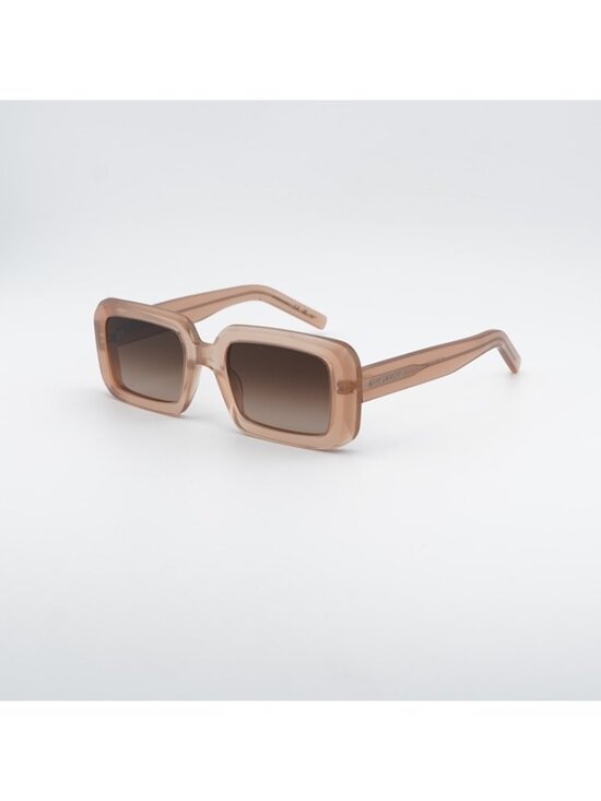 Saint Laurent SL534 SUNRISE 014 Sunglasses Orange Rectangle Frame, Brown Lenses main image 11